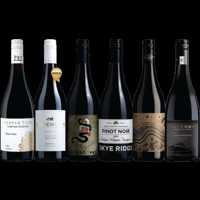 Meet the Makers Pinot Noir 6-pack, Australia multi-regional Pinot Noir Wine Pack, Wine Selectors