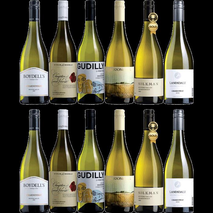 Standout Chardonnay Dozen, Australia multi-regional Chardonnay Wine Case, Wine Selectors