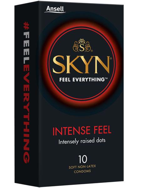 Ansell Lifestyles Skyn Intense Feel Latex-Free Condoms - 10 Pack