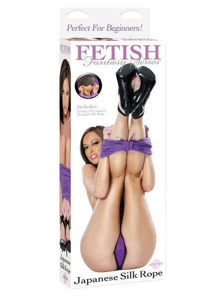 Fetish Fantasy - Japanese Silk Rope 10m (Purple)