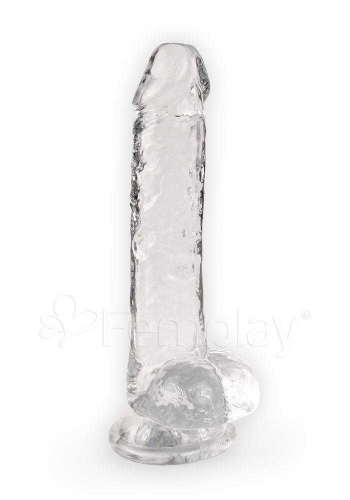 Flawless Clear Dildo - 7.5 Inches