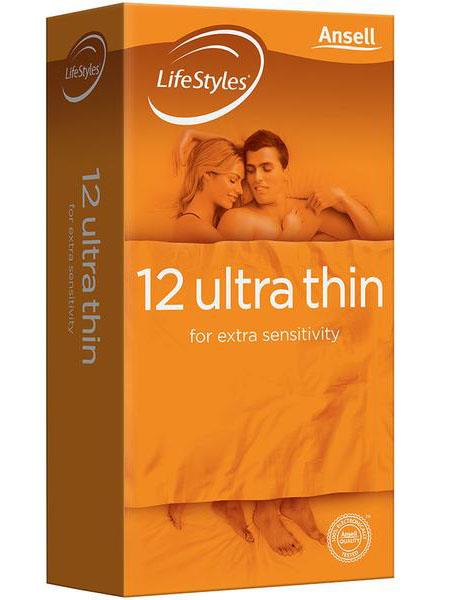 Ansell Lifestyles Ultra Thin Condoms - 10 Pack