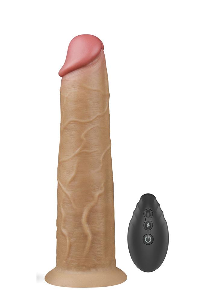 Nature Cock - Dual-Layered Silicone Rotating Dildo (8 Inches)