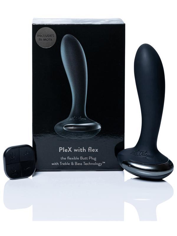 PleX with flex - Vibrating Butt Plug by Hot Octopuss