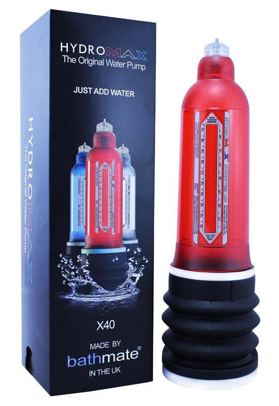 Bathmate Hydromax X40 - Brilliant Red