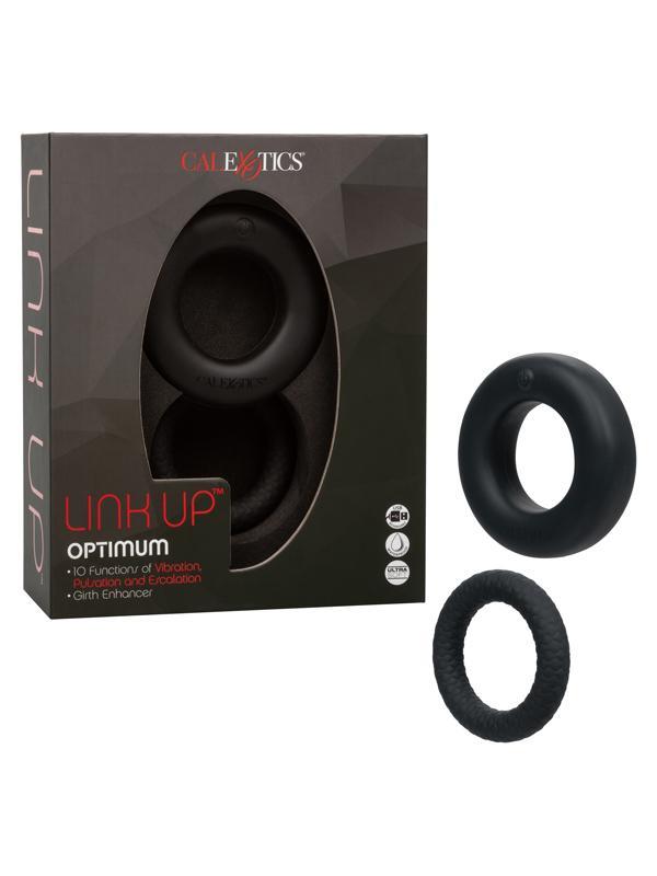 Link Up - Optimum Rechargeable Cock Ring (Black)