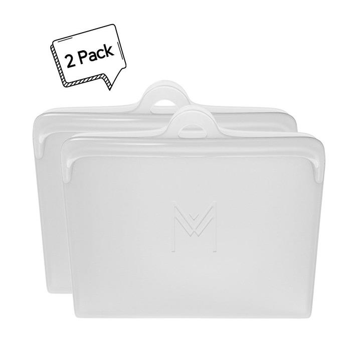 Montiico Reusable Silicone Food Pouch Clear