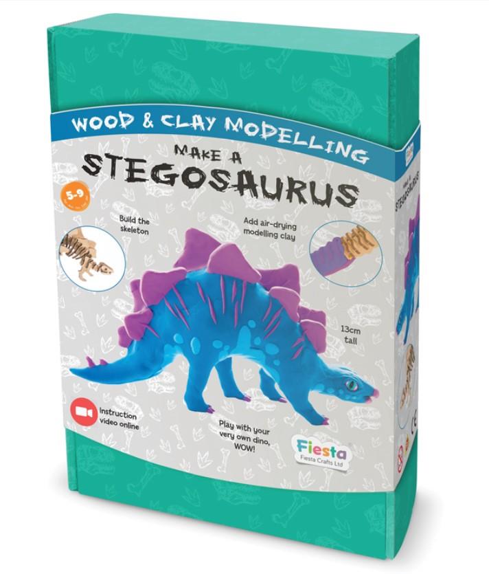 Make a Stegosaurus Modelling Kit
