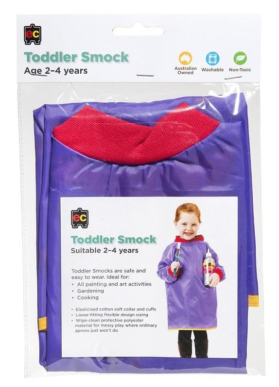 Toddler Artist Smock Purple Age 2-4