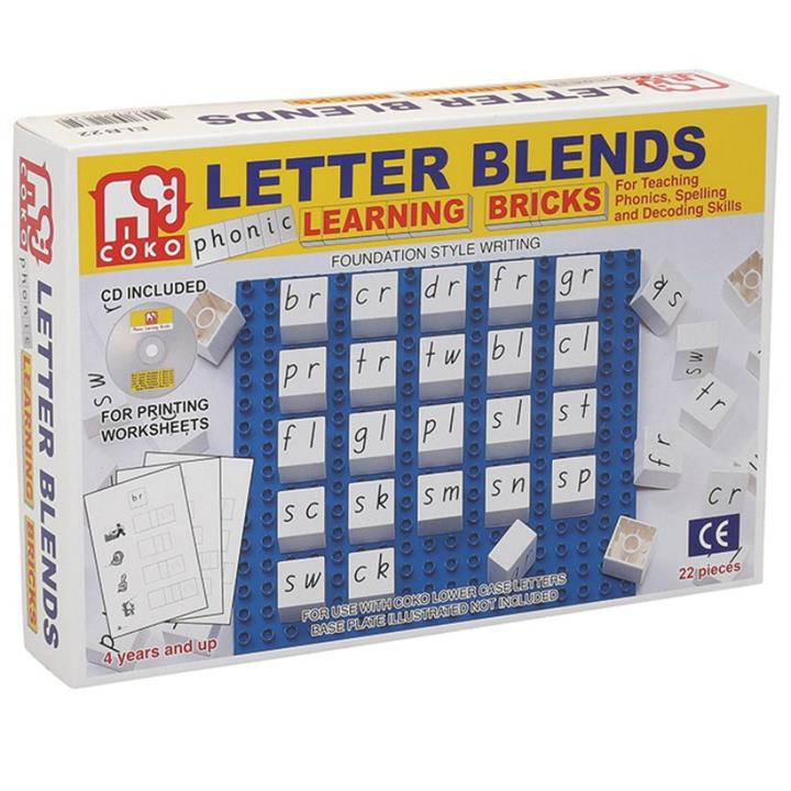 COKO Letter Blends Learning Bricks