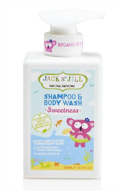 Jack N' Jill Shampoo and Body Wash 300ml Sweetness