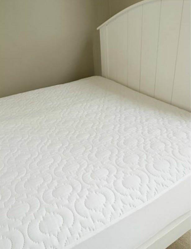 Brolly Sheets Fitted Quilted Single Mattress Protector