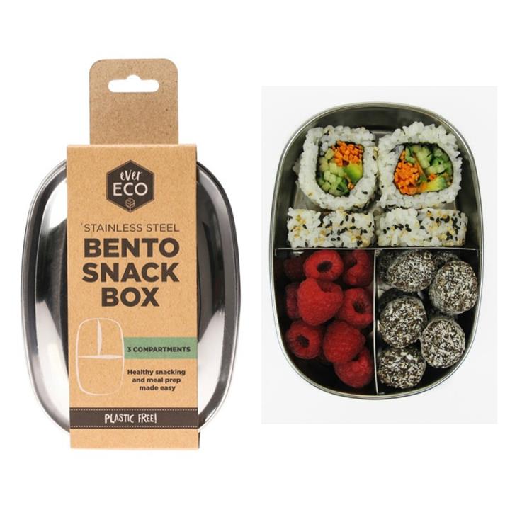 Ever Eco Stainless Steel Bento 3 Snack Box