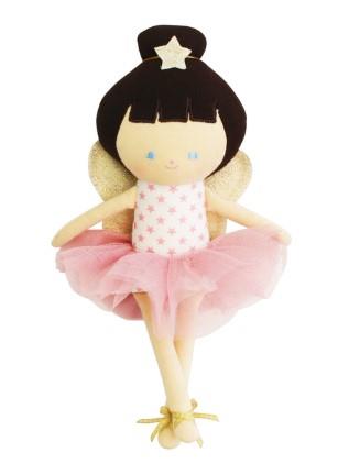 Alimrose Baby Fairy Doll Pink Stars