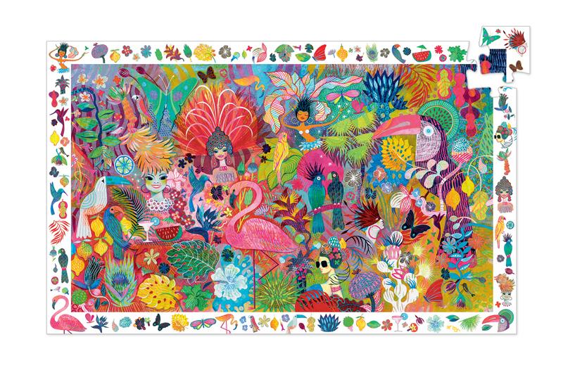 Djeco Rio Carnaval Observation Puzzle 200pc