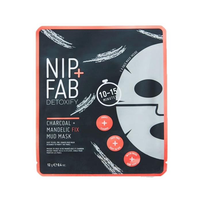 Nip + Fab Detoxify Charcoal & Mandelic Fix Mud Mask 12g