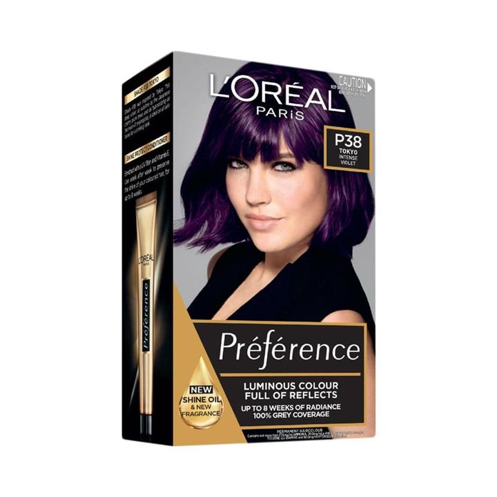 L'Oreal Preference Permanent Hair Colour P38 Tokyo Intense Violet