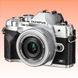 New Olympus OM-D E-M10 Mark IV Mirrorless Camera with 14-42mm EZ Lens (Silver) (FREE INSURANCE + 1 YEAR AUSTRALIAN WARRANTY)