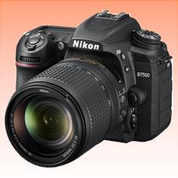 New Nikon D7500 20MP Kit (18-140mm) Digital SLR Camera (FREE INSURANCE + 1 YEAR AUSTRALIAN WARRANTY)