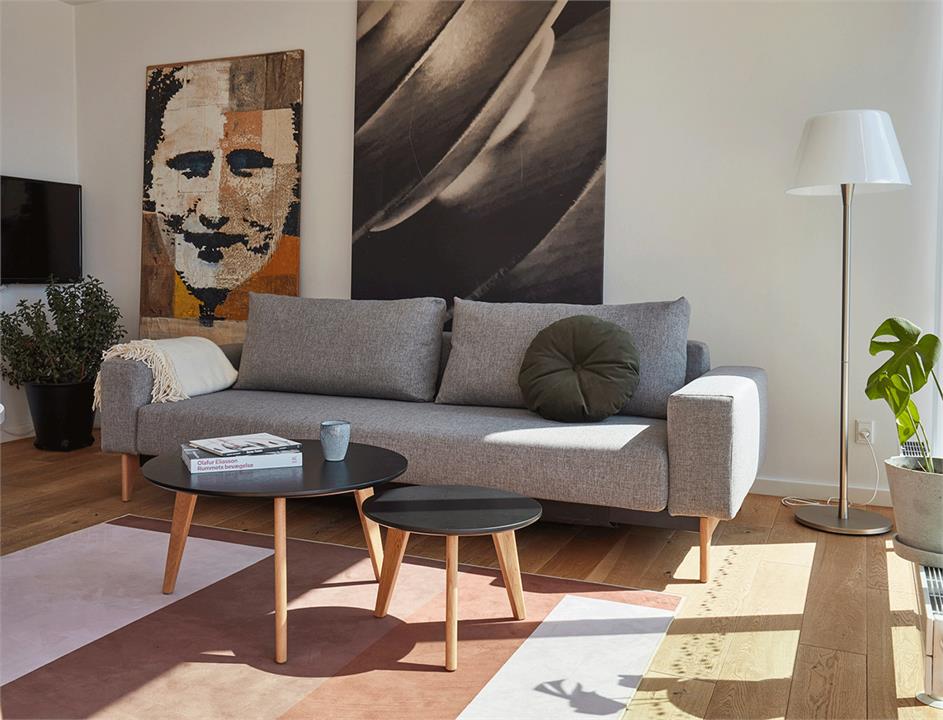 Idun sleek double sofa bed - innovation living