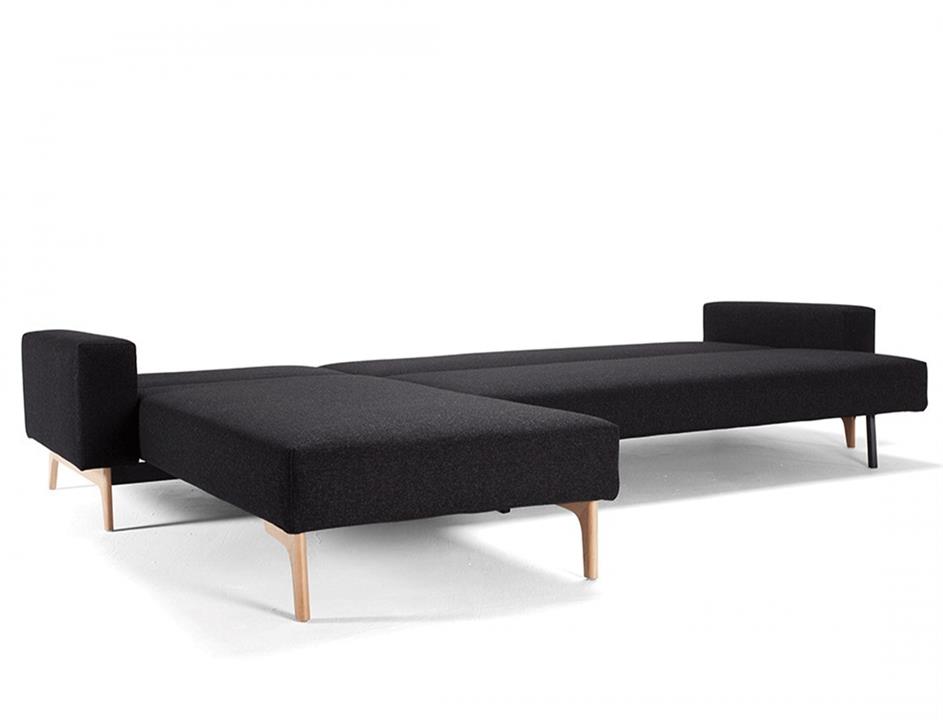 Idun sleek lounger double sofa bed - innovation living
