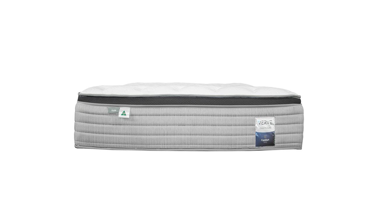 Comfort sleep verve chiro posture pocket spring plush mattress
