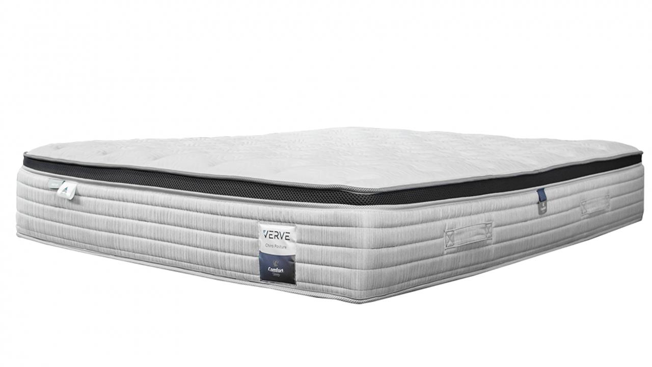 Comfort sleep verve chiro posture pocket spring firm mattress