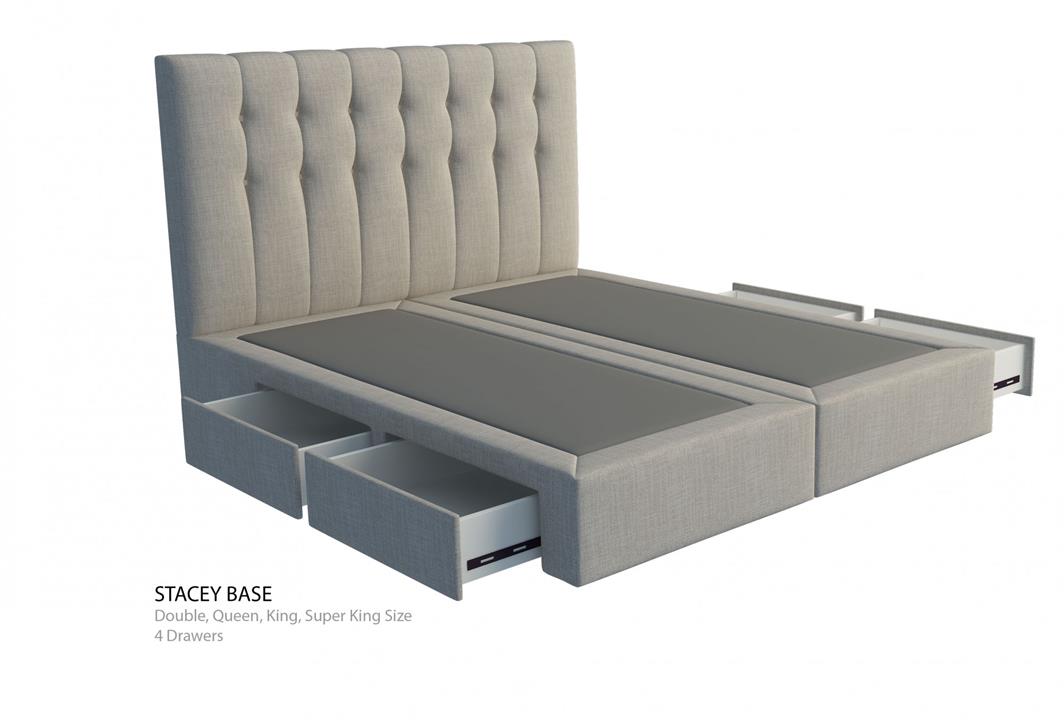Mars custom bed with choice of storage base