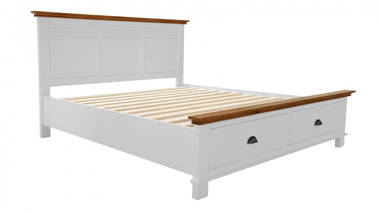 Lynbrook timber storage wooden bed - suite options