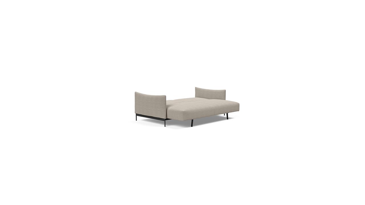 Malloy fabric arms queen sofa bed - innovation living