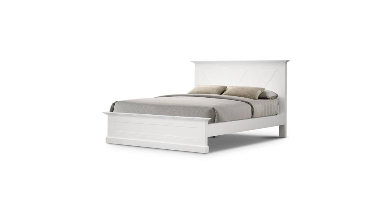 Sahara timber bed frame acacia with bedroom suite option