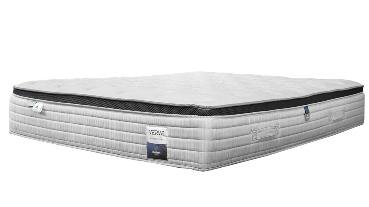 Comfort sleep verve chiro posture pocket spring firm mattress - discounted display model