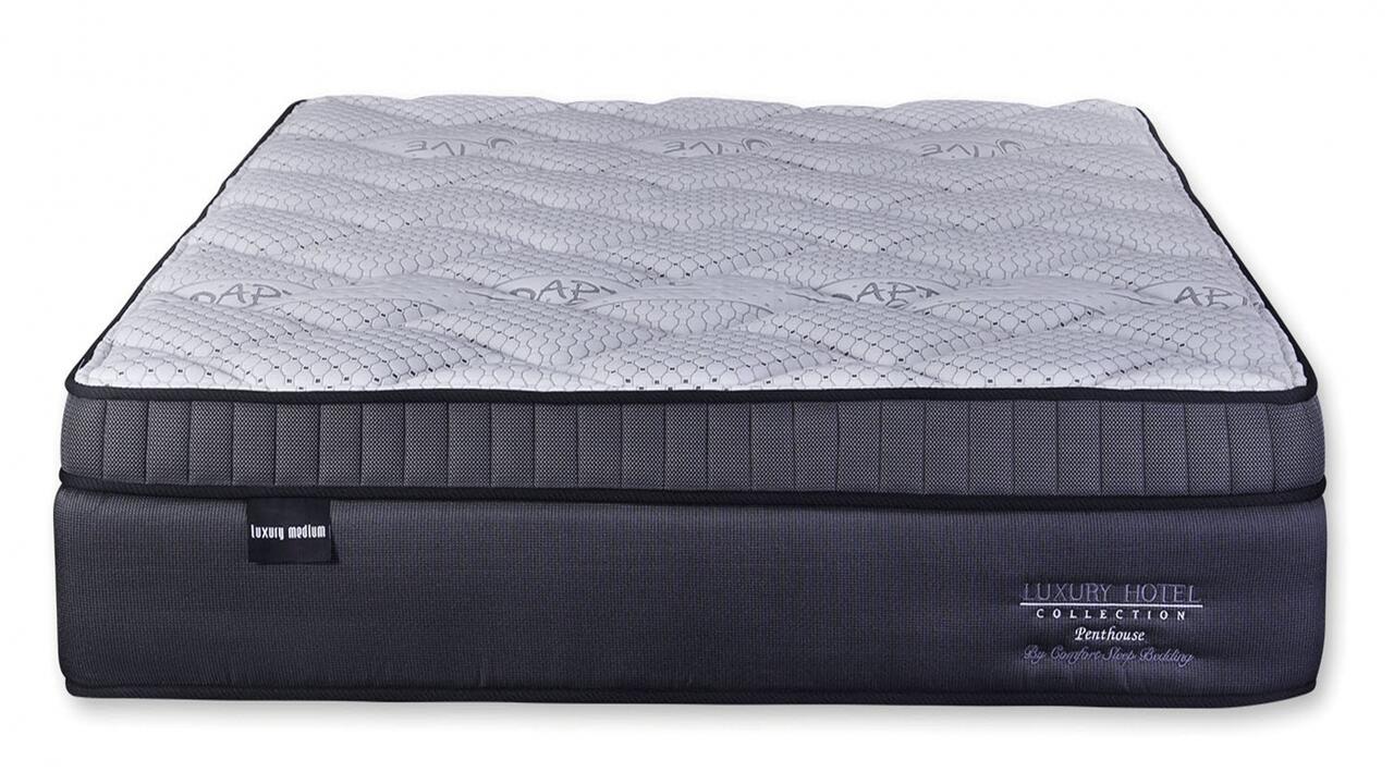 Comfort sleep penthouse medium mattress - luxury hotel collection discounted display model