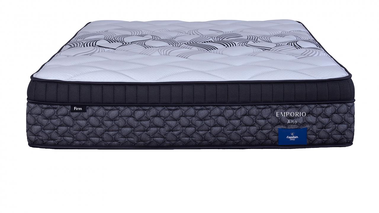 Comfort sleep emporio alto pillow top pocket spring firm mattress