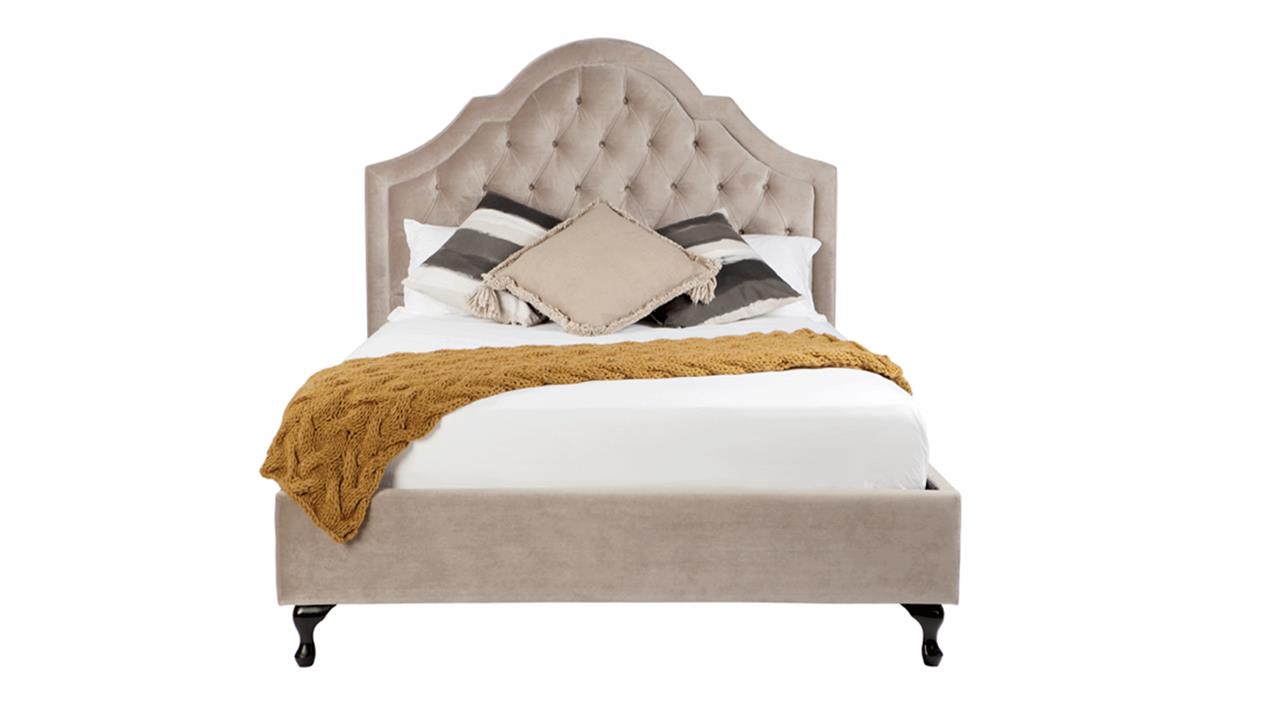Victoria custom bed with choice of standard base