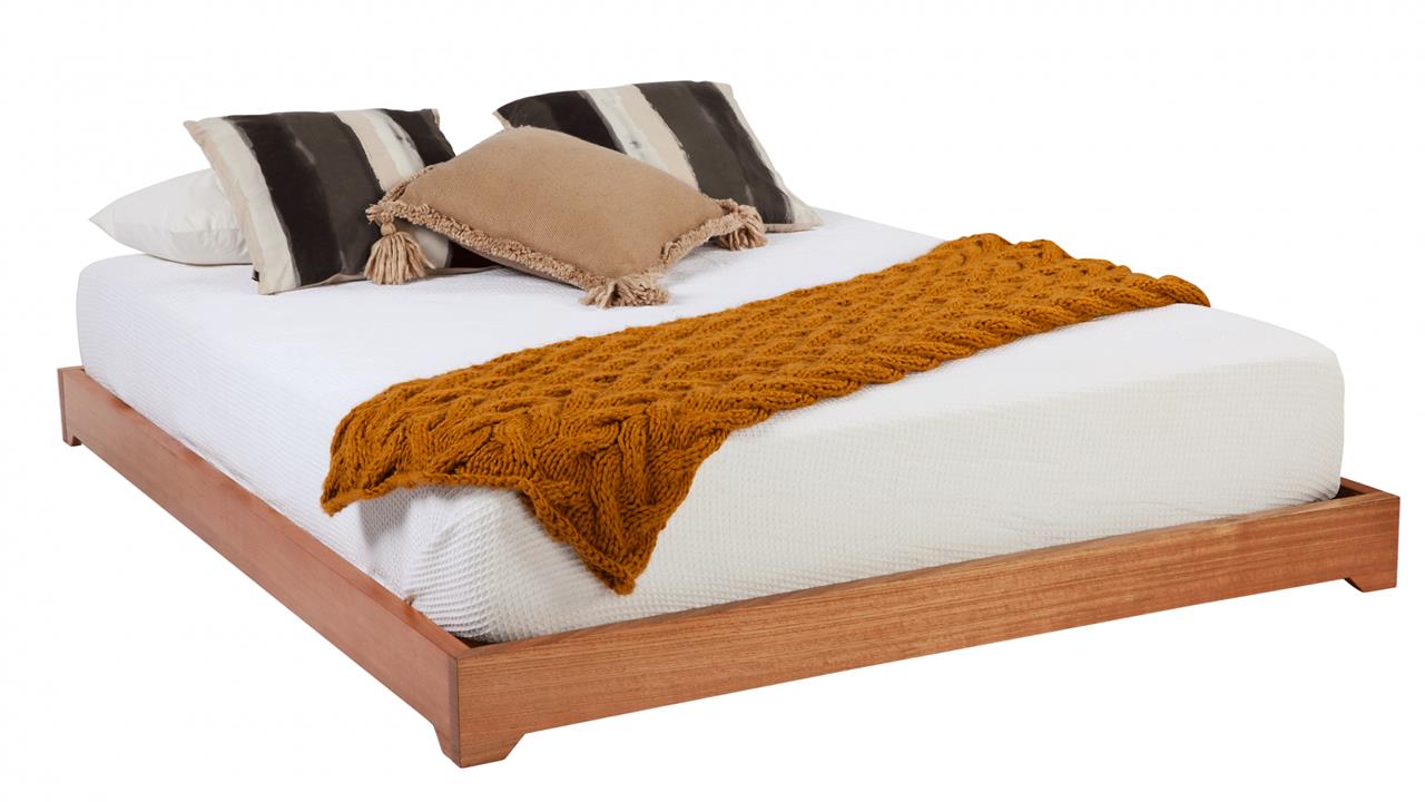 Martel custom timber platform bed