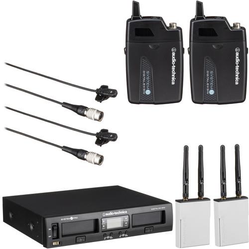 System 10 PRO ATW-1311/L KIT Wireless Lapel Microphone System Twin Pack