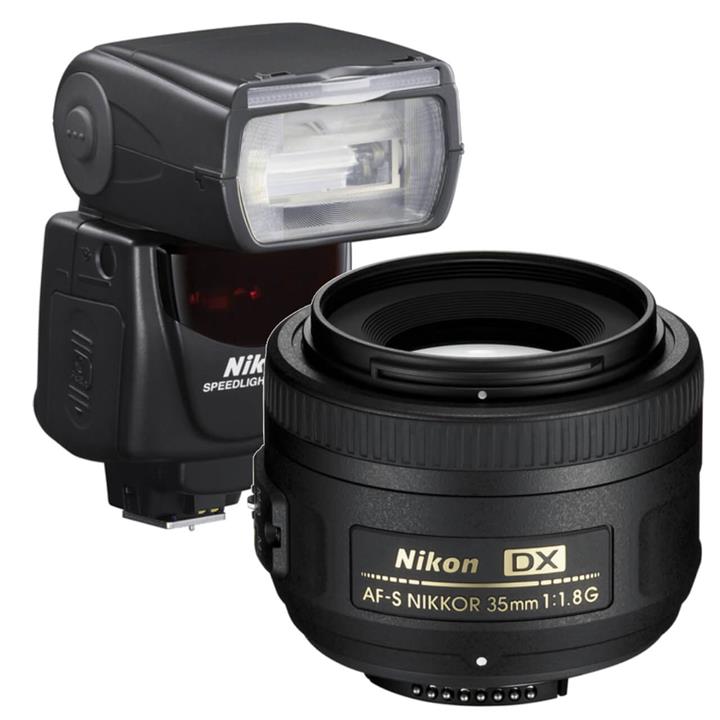 Nikon 35mm DX Portrait Kit AF-S DX 35mm f/1.8G & SB700