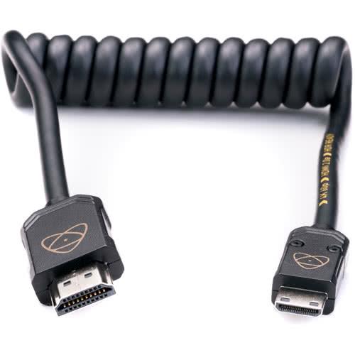 Atomos AtomFlex Pro HDMI Cable to HDMI Mini (Coiled 30cm)