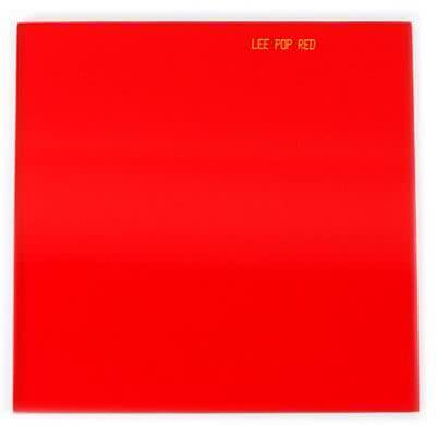 Lee Filter Colour Stds 100x100x2mm Pop Red (PR100U2)