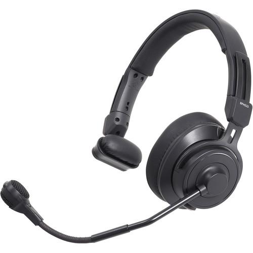 BP-HS2S Single Ear Professional Broadcast Headset w/ Hypercardioid Dynamic Microphone