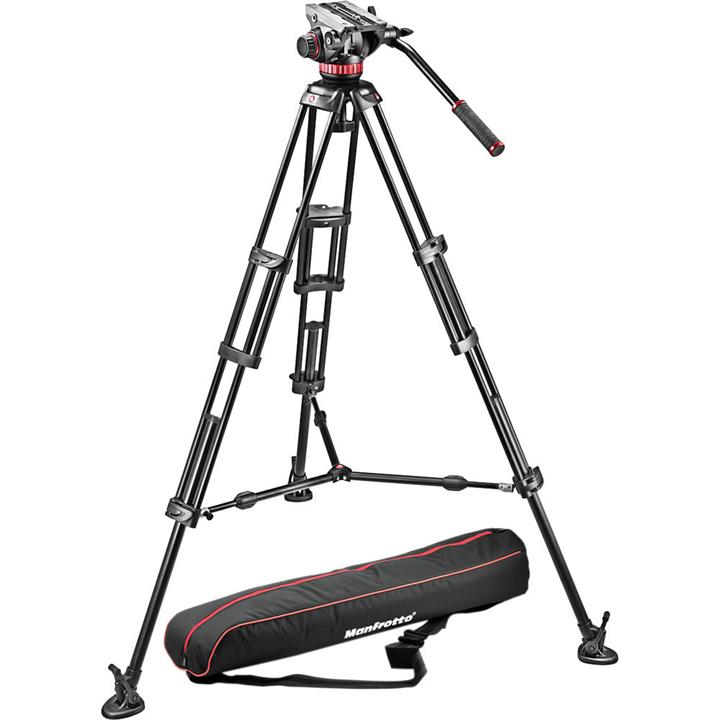 Manfrotto MVH502A Fluid Head and 546B Tripod System w/ Carrying Bag