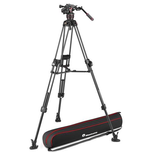 Manfrotto Nitrotech 608 series w/ 645 Fast Twin Carbon Tripod