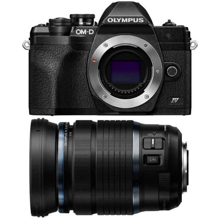 Olympus E-M10 M IV/4 Black Camera w/ M.Zuiko Pro 12-100mm f/4.0 Lens
