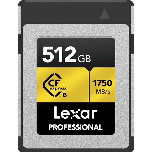 Lexar CF Express Type B 512GB SD Card