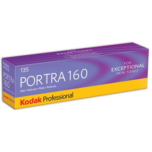 Kodak Portra 160 Color Negative Film 5-Pack