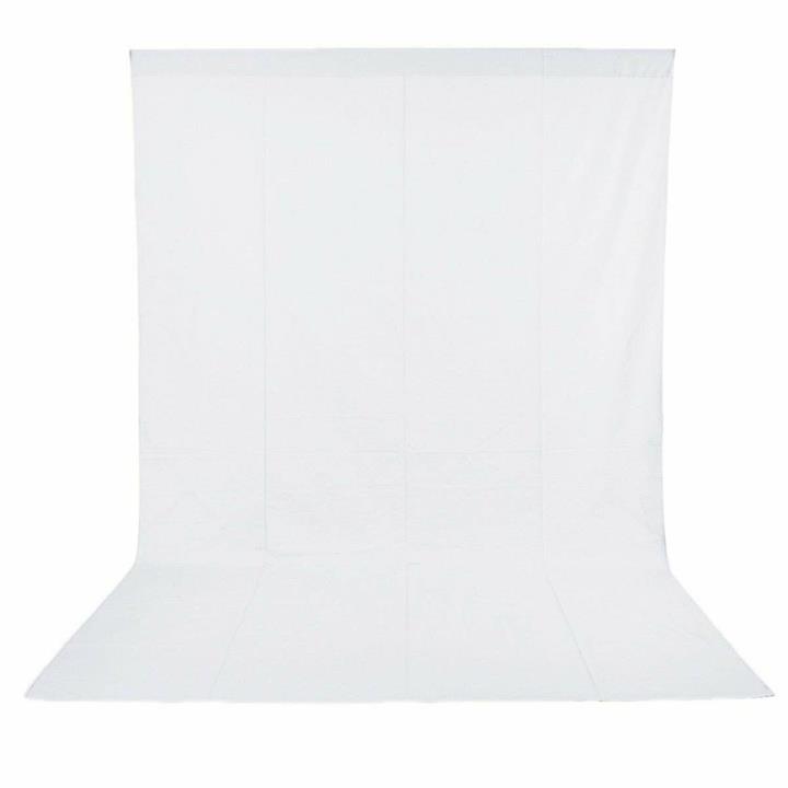 Muslin 3X6M - Staroid Dyed Muslin Cloth Background - Plain White