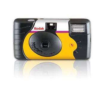 Kodak One Time Use Camera Power Flash Camera 27+12 Exp