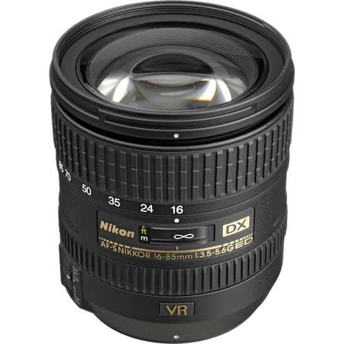 Ex-Display Nikon AF-S DX NIKKOR 16-85mm f/3.5-5.6G ED VR Lens
