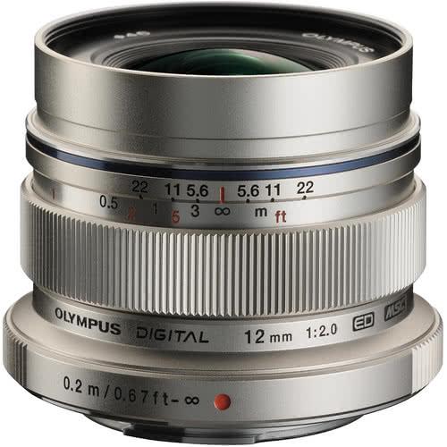 Ex-Display M.Zuiko 12mm f/2 Ultra Wide Silver Lens